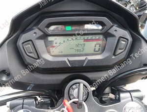 Medidor de temperatura gas RPM de motocicleta Grupo de medidores de gasolina de motocicleta para Nk <span class=keywords><strong>150</strong></span> <span class=keywords><strong>Haojue</strong></span> Nk150 - Product Image 6