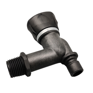 Yunsu Cheap Sqaured Cap Black Kitchen PP Faucet Plastic 1/2“ DN15 Ceramic Cartridge Water Tap - Product Image 5