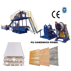 Línea de Producción de Paneles Sándwich de PU para Cámaras Frigoríficas, Máquina para Fabricar Paneles para Casas y Escuelas Prefabricadas - Product Image 6