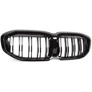 Rejilla delantera para BMW F40, negra, de plástico ABS, entrada de aire modificada para la serie 1 de 2020 y 2021 - Product Image 3