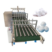 Machine à fabriquer des boules de coton absorbantes multi-usages / Machine à boules de coton automatique / Machine à boules de coton