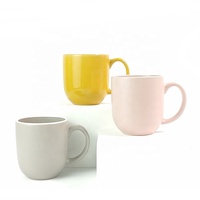 Schneller Versand Mehrfarbige große Restaurant becher Personal isierte Keramik-Kaffeetassen-Sets für Kaffee-Tee-Kakao-Müsli