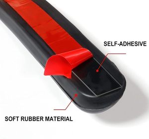 Car Door Edge Protection Guards Universal Fit <strong>Rubber</strong> <strong>B</strong>-pillar Edge Trim Car Protection Door Edge Fit for Most Car - Product Image 3