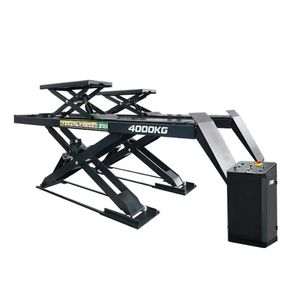 Camion hydraulique de table élévatrice de ciseaux avec l'ascenseur de voiture de ciseaux de bride pour l'application de véhicule - Product Image 6