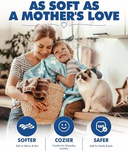 Ammorbidente Liquido FurGone al Cedro Fresco per Proprietari di Animali Domestici - Elimina Odori, Compatibile con Lavatrice <span class=keywords><strong>HE</strong></span>, 32 Lavaggi, 27 <span class=keywords><strong>Fl</strong></span> oz (800ml) - Product Image 3