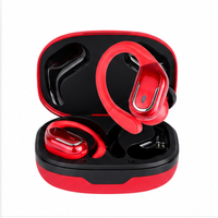 Earbud Nirkabel TWS Custom BX27 dari Produsen, Indikator Baterai Layar Digital, Chipset JL, Tahan Air, Pengait Telinga - Merek Populer