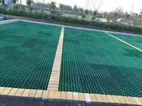 Calandre en plastique perméable, grille de gazon de voiture