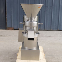 Industriële Verticale Split Colloid Molen Nieuwe Staat Notenboter Maken Machine Amandel Pinda Versnelling Snack Verwerking