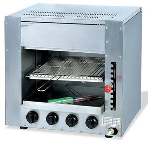 GS-20 Haute Efficacité 20 Tête Commerciale D'équipement de Cuisine D'hôtel Gaz Salamandre Infrarouge - Product Image 3