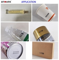 Mini-imprimante jet d'encre portable avec encre à séchage rapide, impression multicolore pour applications sur cuir, flex, œufs et tubes