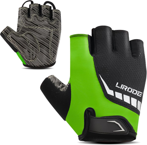 Gants antidérapants pour enfants, sans doigts, pour vélo, VTT, court, avec poignet réglable - Product Image 5