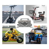 Chargeur embarqué étanche IP66 60V 72V 84V 1400W 48V20A pour moto, voiturette de golf, tricycle