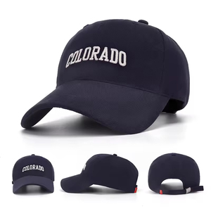 Casquette de baseball unisexe en coton brodé personnalisée, vente en gros du fabricant, idéale pour les activités de plein air - Product Image 2