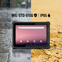 Tablette robuste Windows RT08J 8 pouces, Windows 11 Pro, 8 Go + 128 Go, résistante, 700 nit, lisible en plein soleil, processeur Intel N5100, tablette industrielle