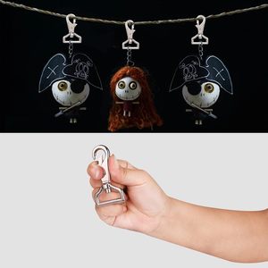 AYVANBER Pcs Swivel Clasps Lanyard Snap Hook Lobster Claw Clasp <b>Spring</b> Loaded <b>Clip</b> Metal Zinc Alloy Key Ring For Strap Bag Sewin - Product Image 5