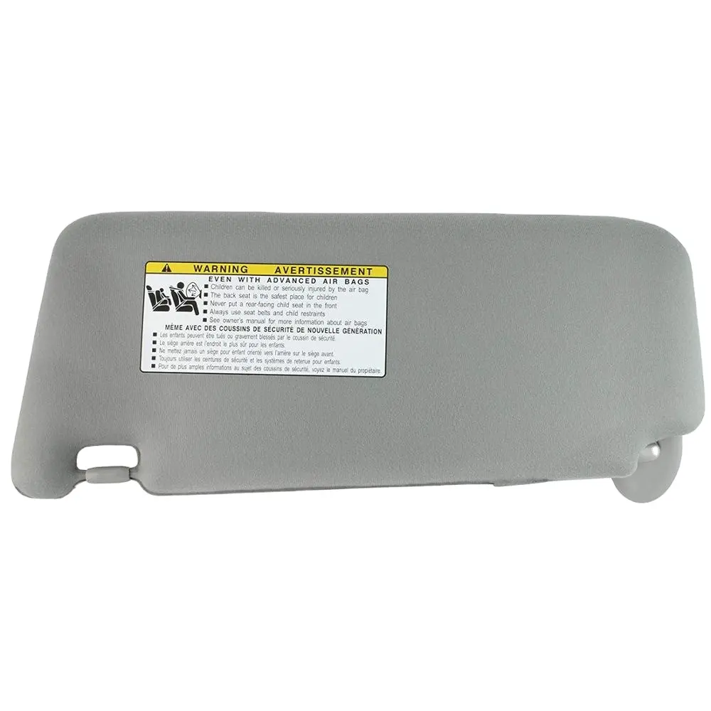 CNBF Flying Auto Parts New car Sun Visor Right Passenger Side Gray for 2007 2008 2009 2010 2011 Toyota Camry