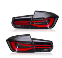 Pour Série 3 F30/F35 M3 Modification Feux de signalisation LED et feux de jour arrière - Lentille transparente Nouveau 12V 36W Plug and Play 6000K 6000 Lumens
