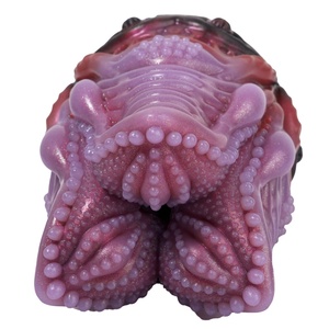 เครื่องช่วยสำเร็จความใคร่ชายแบบพกพา G6512 Alien Bug Eggs รูปทรงอวัยวะเพศหญิง พร้อมช่องกระชับแบบเกลียว สำหรับผู้เริ่มต้น ทำจากซิลิโคน - Product Image 2