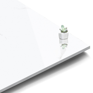 Grandi piastrelle effetto marmo 600x1200 ceramica <span class=keywords><strong>Carara</strong></span> gres porcellanato lucido effetto roccia smaltato lucido bianco per pavimenti e rivestimenti - Product Image 2