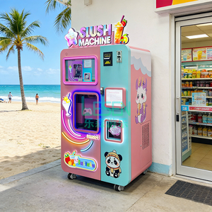 Máquina Comercial de Granizados de 2 Tanques, Máquina Eléctrica para Hacer Bebidas Congeladas y Granitas para Bares, Cafeterías y Restaurantes - Product Image 5