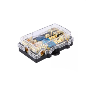 Aplicable a la modificación de <span class=keywords><strong>amplificador</strong></span> de potencia o subwoofer fusible automático titular Midi fusible - Product Image 2