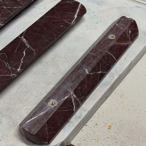 Poignée élégante en marbre pour meubles, bouton de luxe en marbre rouge pour armoire, commode, tiroir, meuble de cuisine et chambre à coucher - Product Image 4