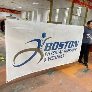 Sponsor Personnalisé Léger Grand Événement de Sports de Plein Air Route Obstacle Bannière Grille Clôture Gaze Filet Suspendu Bannière de Ventilation - Product Image 5