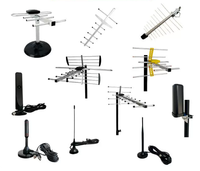 Antenne HDTV Yagi extérieure à gain élevé 18dBi avec réflecteurs d'angle pour une réception DVB-T2 longue portée