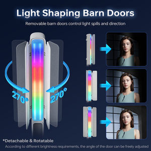 ZHIYUN CINEPEER CF100, Barra <span class=keywords><strong>de</strong></span> Luz LED RGB <span class=keywords><strong>de</strong></span> 100W, 2700K-6500K, Portátil, para Vlog, Transmisión en Vivo y Fotografía - Product Image 5