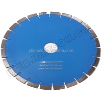 Lame de scie diamantée Pro 350 mm pour la découpe du marbre et du granit