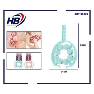 8-Ball Ring Arm <b>Massager</b> in Mixed Pink and Blue Colors for <b>Home</b> Massage - Product Image 3