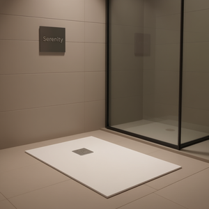 Receveur de douche Emotion Line Serenity rectangulaire graphite 90 x 150 cm - Product Image 3