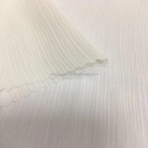 100% tái chế rPet Crepe xếp li sọc yoryu Sheer Voan Váy vải làm từ rPet chai vật liệu và Grs giấy chứng nhận - Product Image 5