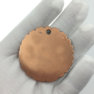 Medalla cristiana religiosa milagrosa católica personalizada, medalla de Santo chapada antigua - Product Image 4