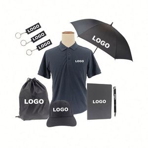 Design Makeup Gift Sets Brand Logo Personal Customized Event Activities Clothing T-shirt Polo Caps Gift Sets - Product Image 1