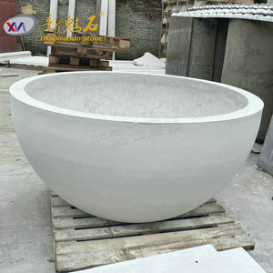 Nuevos Materiales de Construcción de Piedra, Maceta de Flores GRC, Jardinera Grande para Exteriores para Paisajismo - Product Image 2
