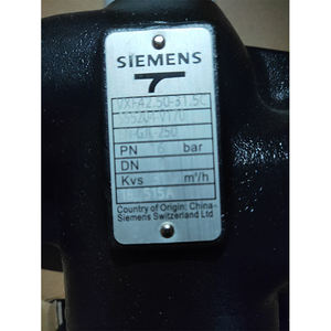<span class=keywords><strong>SIEMENS</strong></span> <span class=keywords><strong>3</strong></span> VÍAS VÁLVULAS Eléctricas 1/2 VXF42.50 Electro válvula hidráulica de control de flujo ajustable precio - Product Image 2