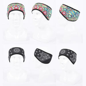 Bandeau <span class=keywords><strong>de</strong></span> sport d'hiver unisexe à imprimé paisley, vente en gros, thermique, coupe-vent, polaire, avec <span class=keywords><strong>cache</strong></span>-oreilles, pour le <span class=keywords><strong>ski</strong></span>, le cyclisme et les activités <span class=keywords><strong>de</strong></span> plein air - Product Image 3