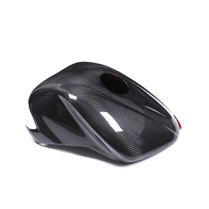 ฝาครอบถังน้ำมันคาร์บอนไฟเบอร์ 3K สำหรับรถมอเตอร์ไซค์ <span class=keywords><strong>Triumph</strong></span> Triple 765 RS รุ่นดัดแปลง ป้องกันเต็มรูปแบบ พร้อมอุปกรณ์เสริมลายทวิลล์เรืองแสง - Product Image 5
