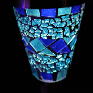 Solar Mosaic Garden <b>Lights</b> <b>Led</b> Outdoor Solar Powered Water Resistant Lawn Stake <b>Light</b> 2 Year Warranty - Product Image 4