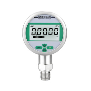 Manomètre numérique SD-YS80, 80mm, connexion filetée en acier inoxydable, pour eau, hydraulique, pneumatique, huile, vide - Product Image 1