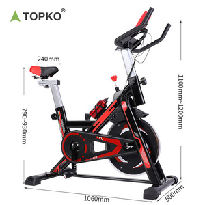 Bicicletas giratorias de alta calidad TOPKO, <span class=keywords><strong>bicicleta</strong></span> deportiva comercial para gimnasio interior, equipo de Fitness, bicicletas giratorias magnéticas - Product Image 4