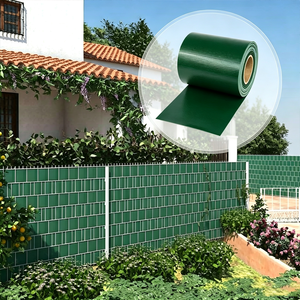 Bandes de protection d'intimité en PVC personnalisées Sunsbuild, faciles à installer, imperméables et anti-UV, pour clôture à double treillis métallique, jardin extérieur - Product Image 6