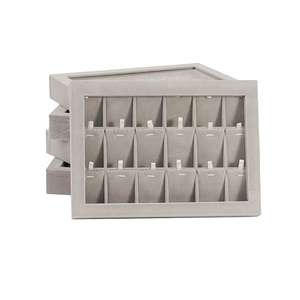 Custom Velvet Trays Are Also Available for Men's <b>Watches</b> and Rings Jewelry Women; Jewelry Display Tray <b>Set</b> - Product Image 1