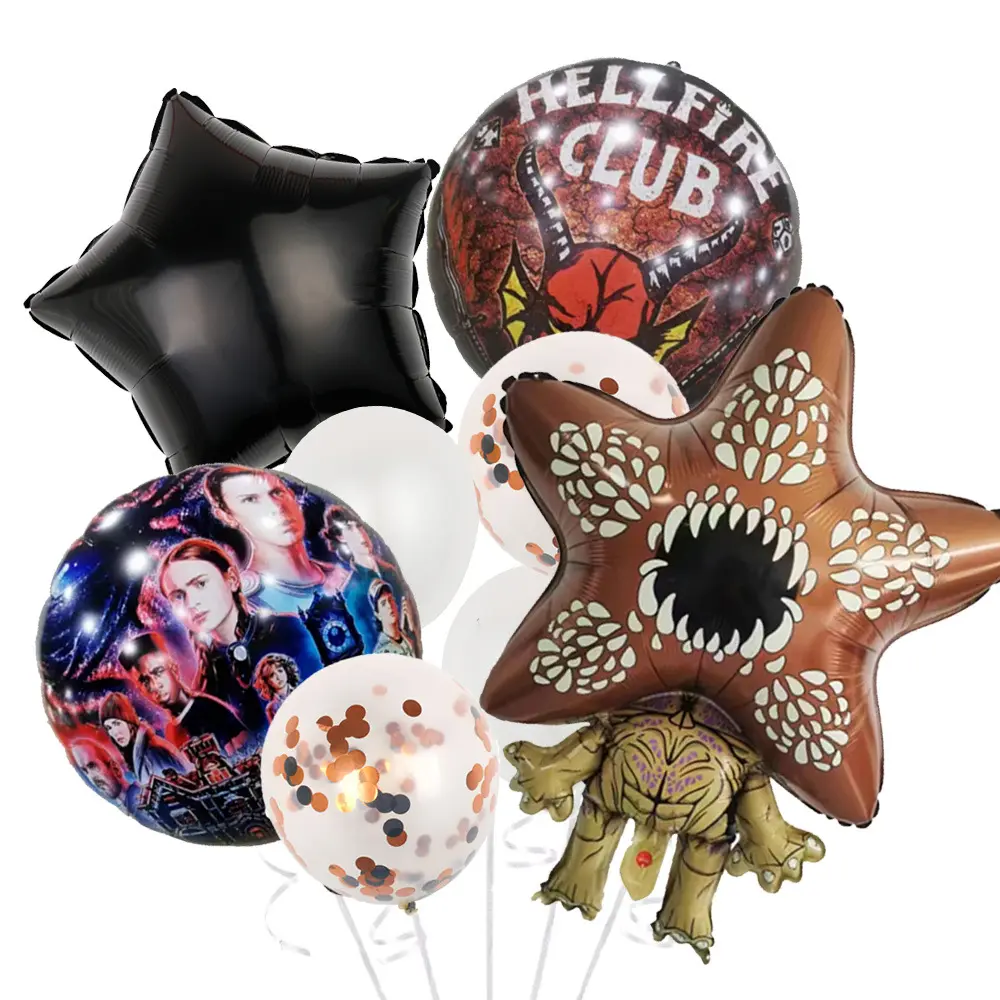 Nouveau produit étrange esprit histoire aluminium membrane ballon choses cannibale halloween fête décoration