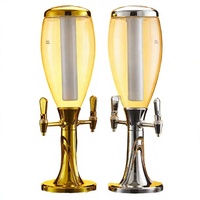 Distributeur portable de vin et de bière pression en plastique de haute qualité avec robinet et refroidisseur de fût pour les réunions de famille