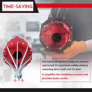 Outil d'installation universel pour soufflet de cardan Podofo, écarteur pneumatique de cage de rotule extérieure d'arbre de transmission, norme OEM - Product Image 2