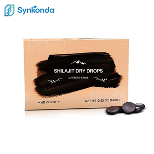 Shilajit Puro del Himalaya en Gotas Secas, Píldoras de Máxima Potencia, Ácido Fúlvico, Energía, Metabolismo, Suplemento de Apoyo Inmunológico para Hombres Adultos - Product Image 1