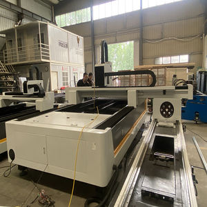 UltraBeam 6KW 12kW 20KW Power Station 6000x2500mm 50mm + Acero al carbono Elevador de acero dulce Máquina de corte por láser de fibra CNC - Product Image 2