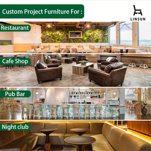 Ensembles de mobilier pour restaurants, banquettes de café, ensembles de canapés, sièges de <span class=keywords><strong>banquette</strong></span> de café, ensemble de mobilier pour restaurants de restauration rapide BQ112 - Product Image 4